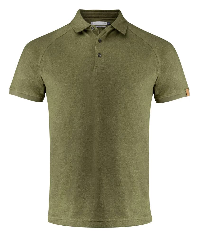 Brookings Polo Pique Regular Fit Herren - Moos Grün