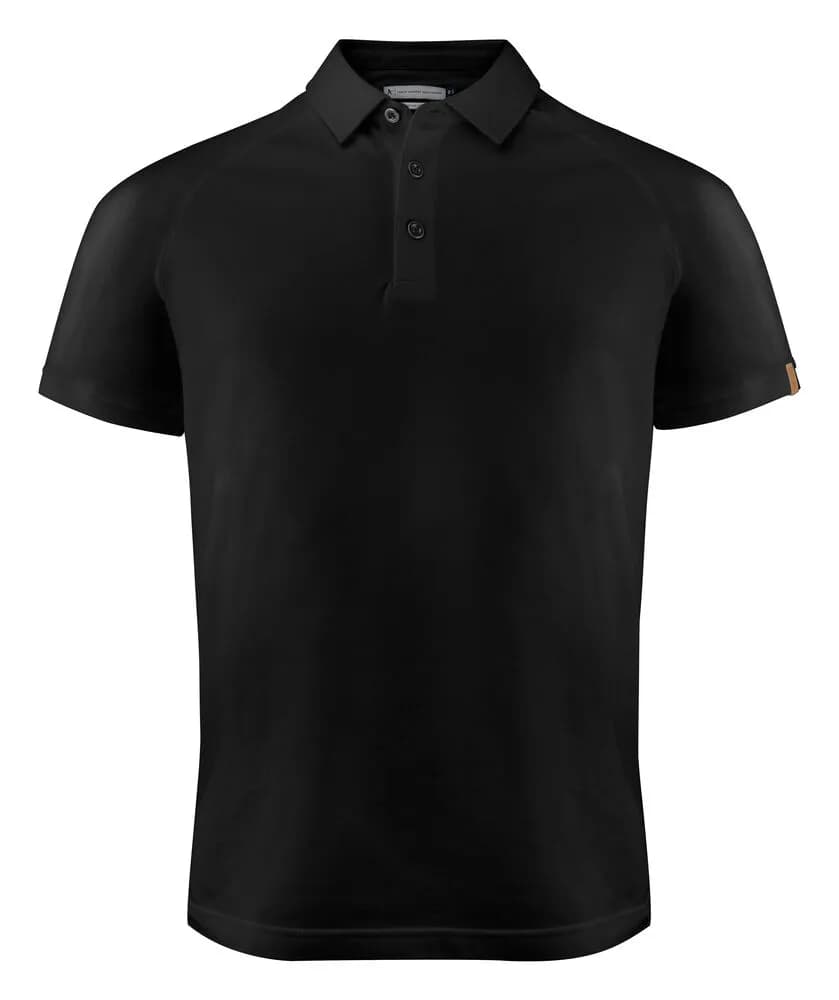 Brookings Polo Pique Regular Fit Herren - Schwarz