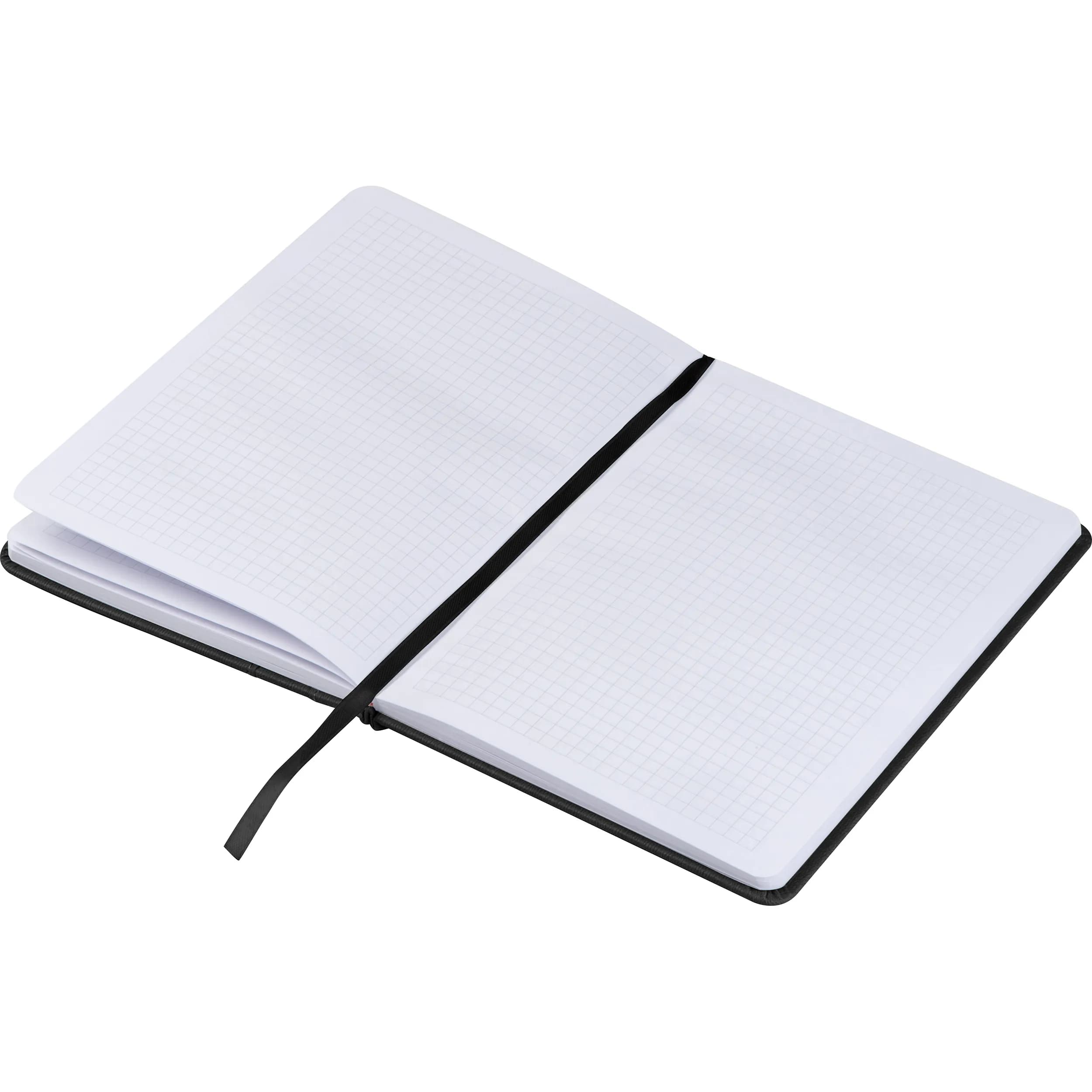 Notizbuch mit Steckfach A5 CLELIA - schwarz