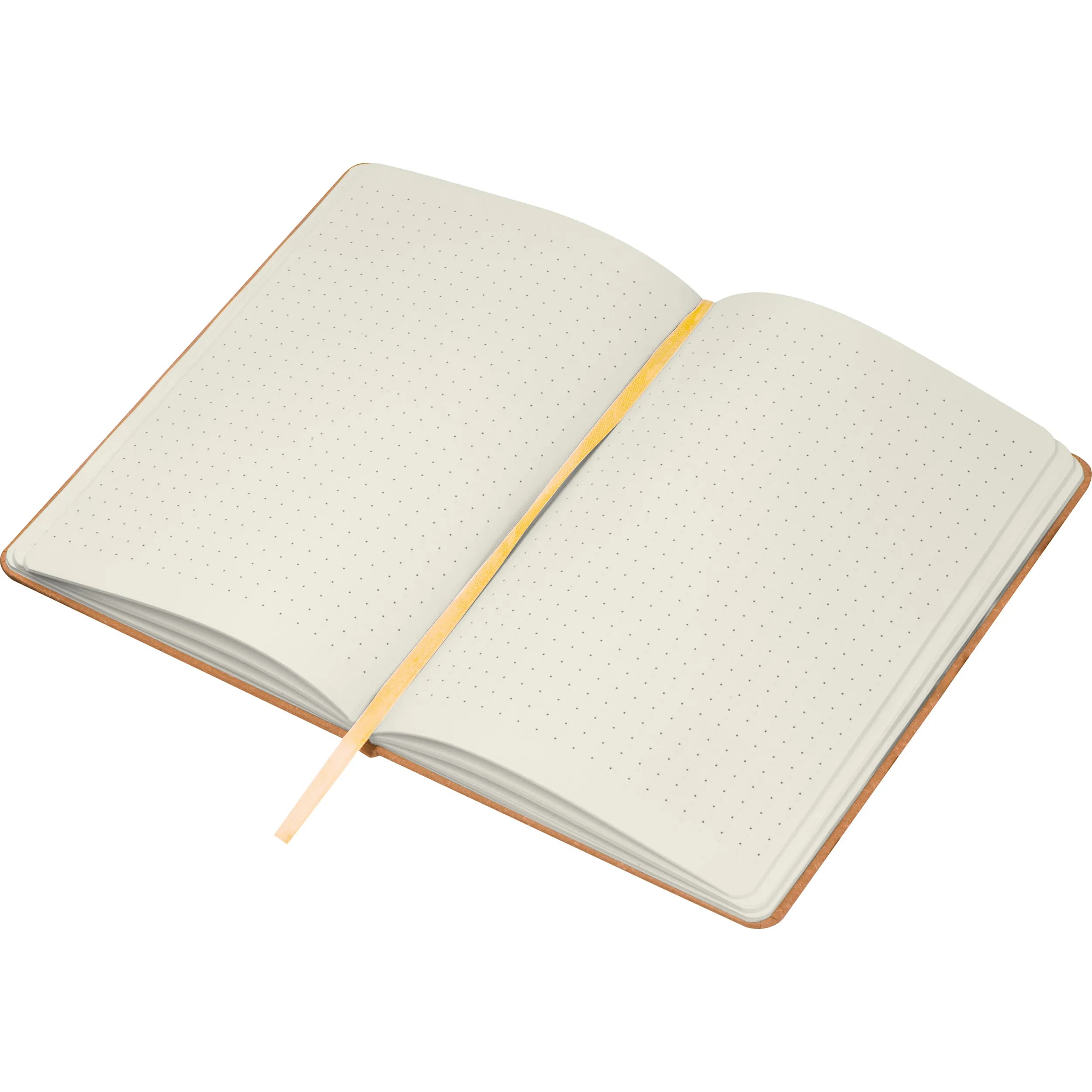 A5 Notizbuch mit gepunkteten Seiten AGNESE - braun