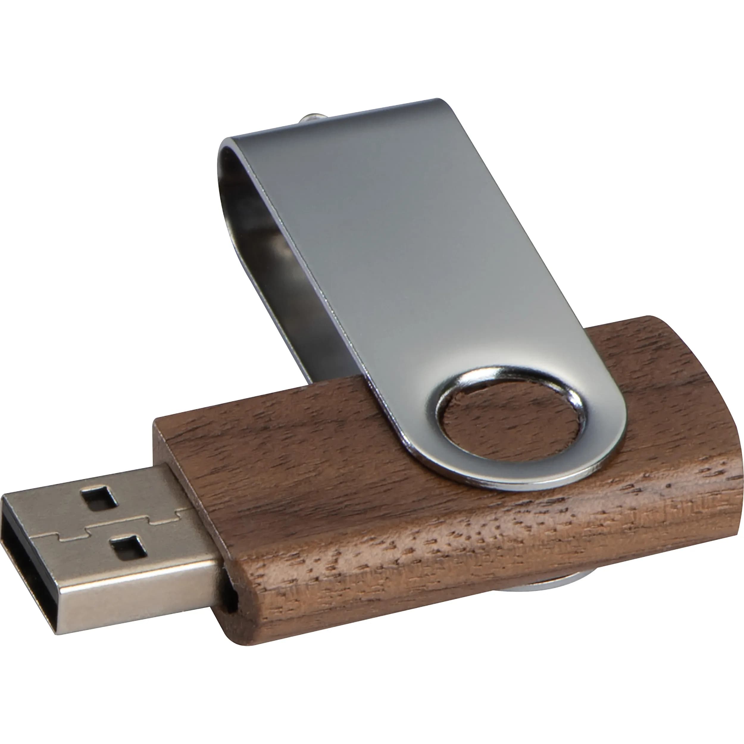 USB Stick aus dunklem Holz 8GB RUTA - braun