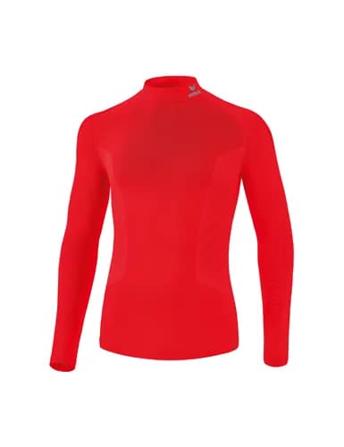 Athletic Longsleeve Turtleneck - Kinder - rot