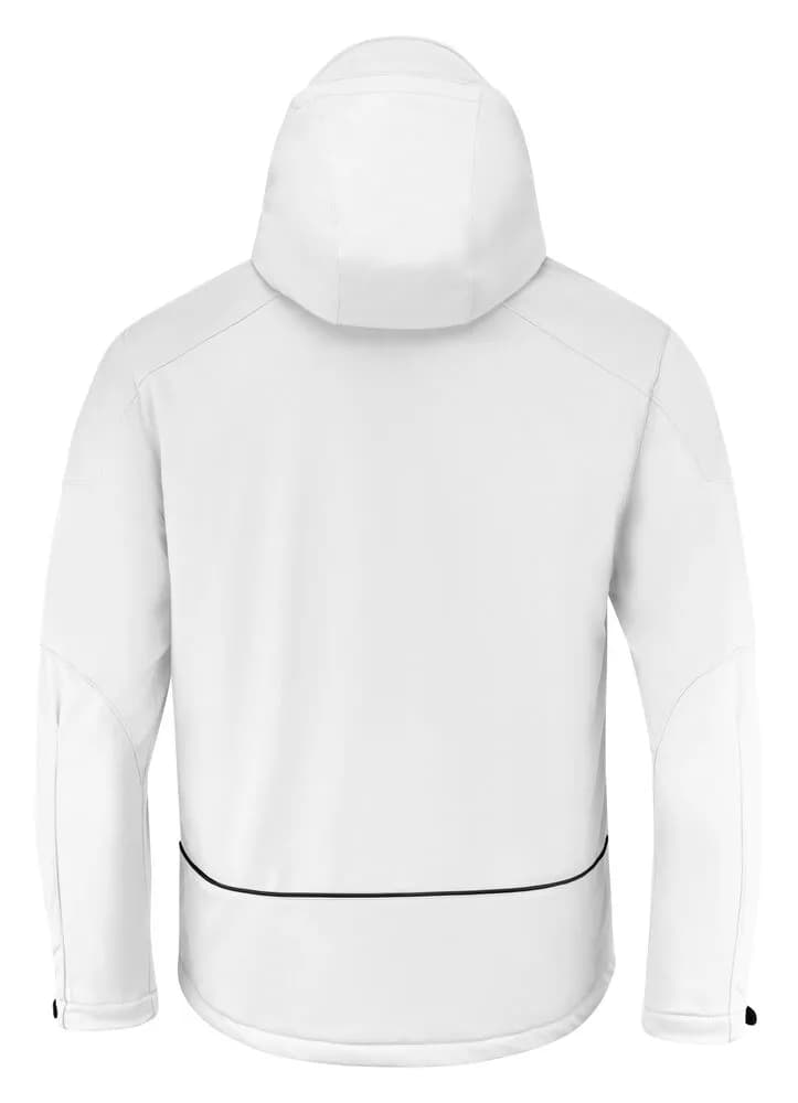 Skeleton Softshell Jacke Herren - Weiß