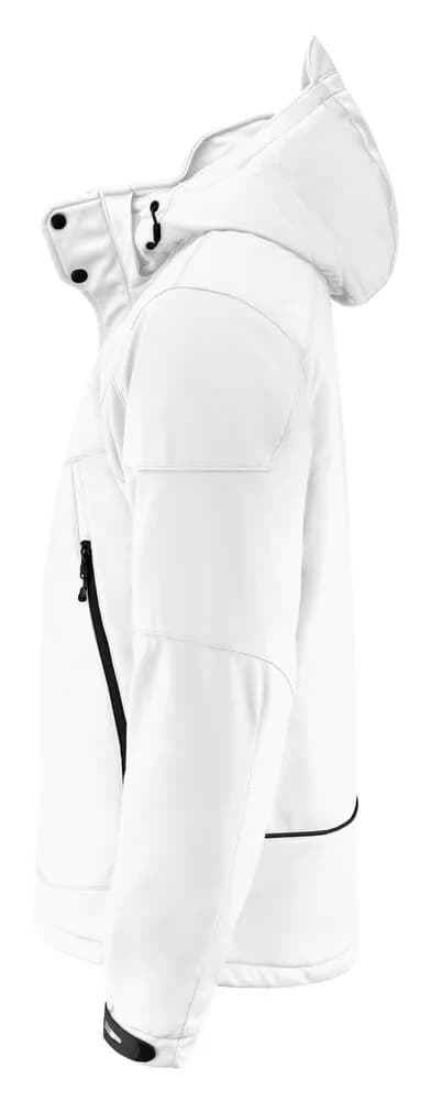 Skeleton Softshell Jacke Herren - Weiß