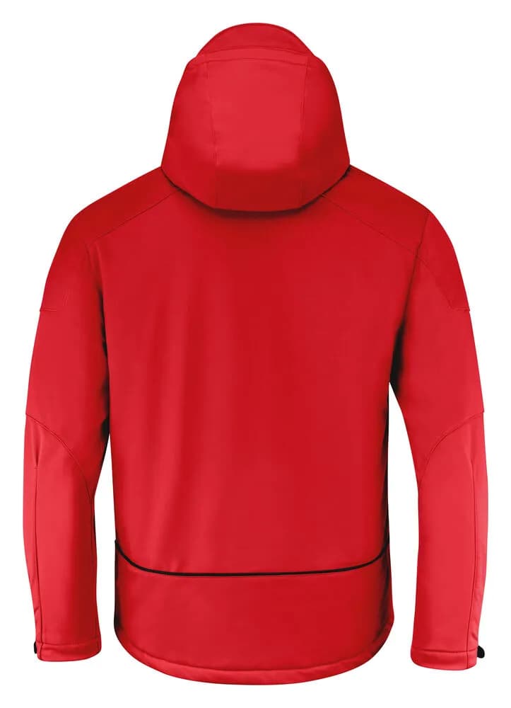 Skeleton Softshell Jacke Herren - Rot