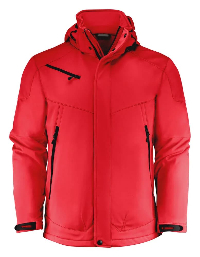 Skeleton Softshell Jacke Herren - Rot