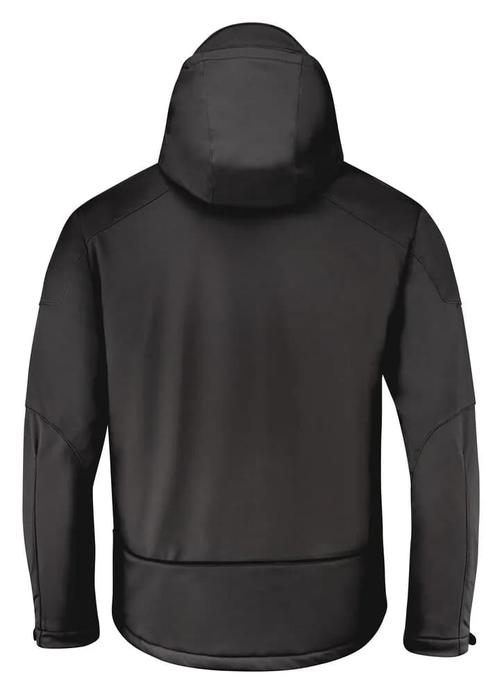 Skeleton Softshell Jacke Herren - Schwarz