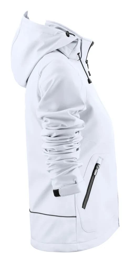 Karting Softshell Jacke Damen - Weiß