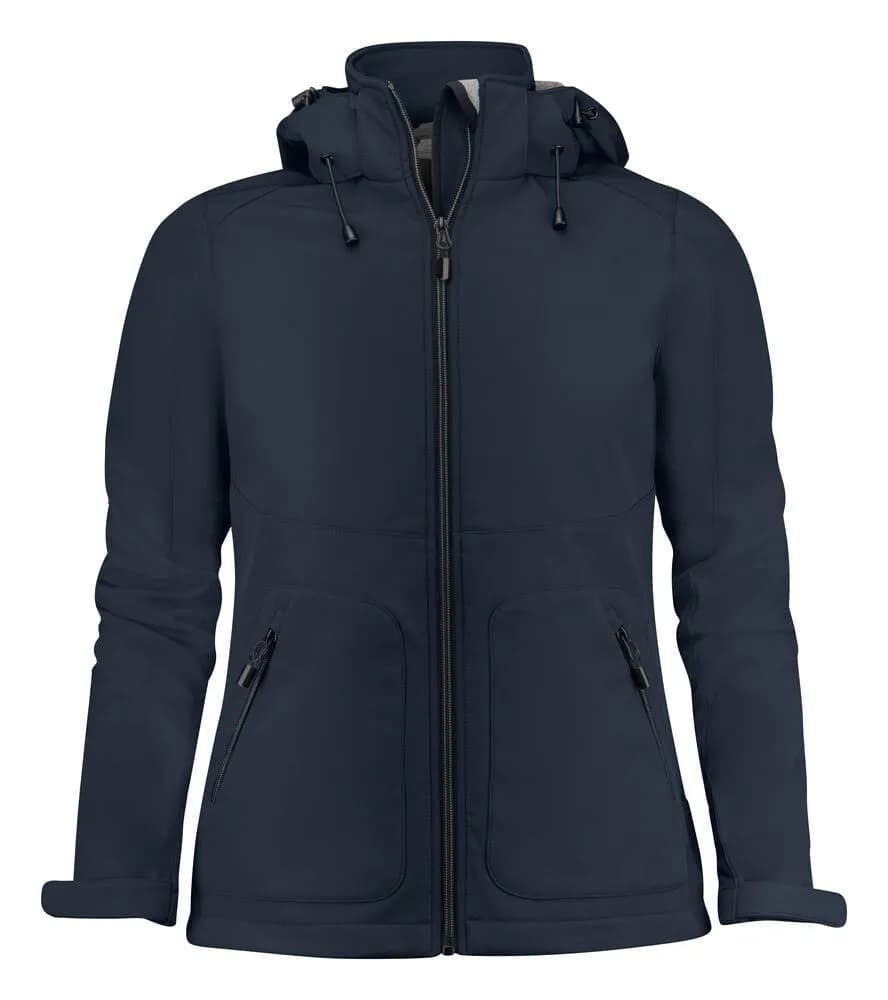 Karting Softshell Jacke Damen - Dark Navy