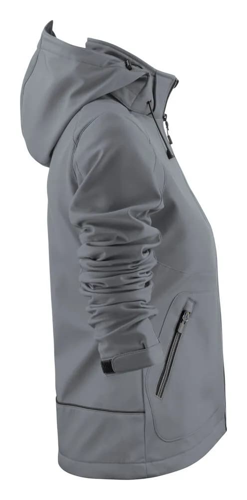 Karting Softshell Jacke Damen - Grau