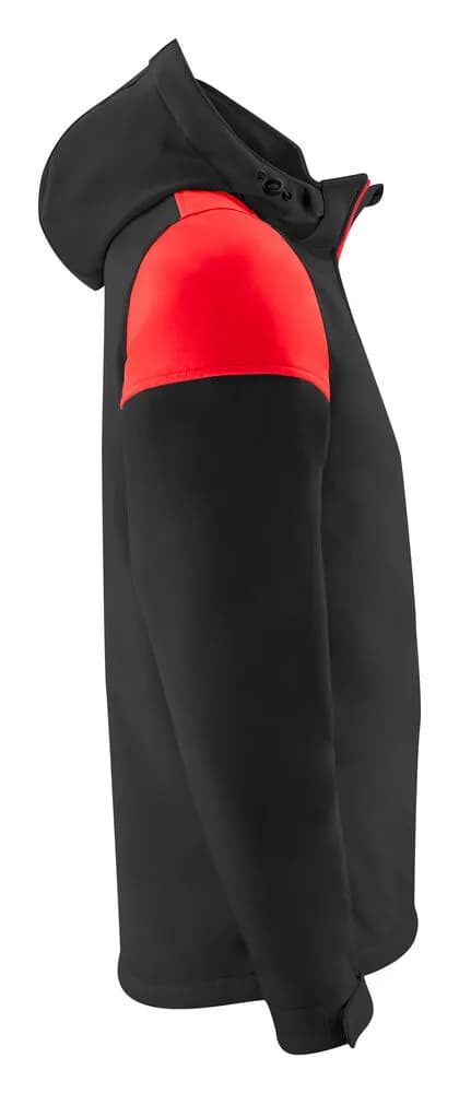 Prime Softshell Jacke Herren - Schwarz/Rot
