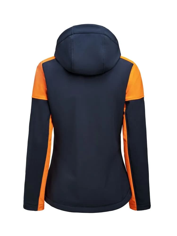 Prime  Softshell Jacke Damen - Marine/Neonorange
