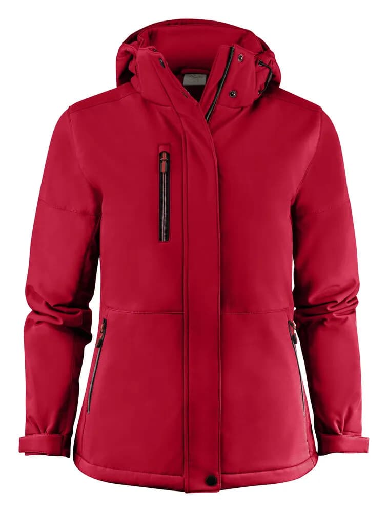 Overlanding Softshell Jacke Damen - Rot