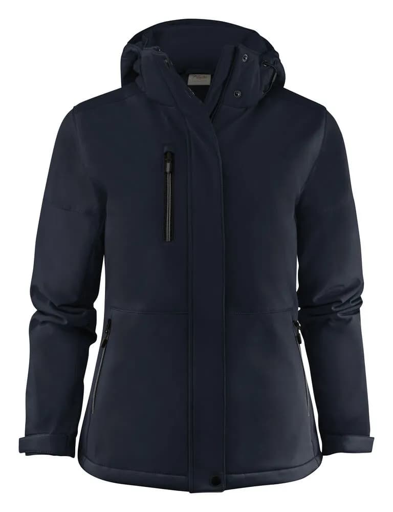 Overlanding Softshell Jacke Damen - Dunkelmarine