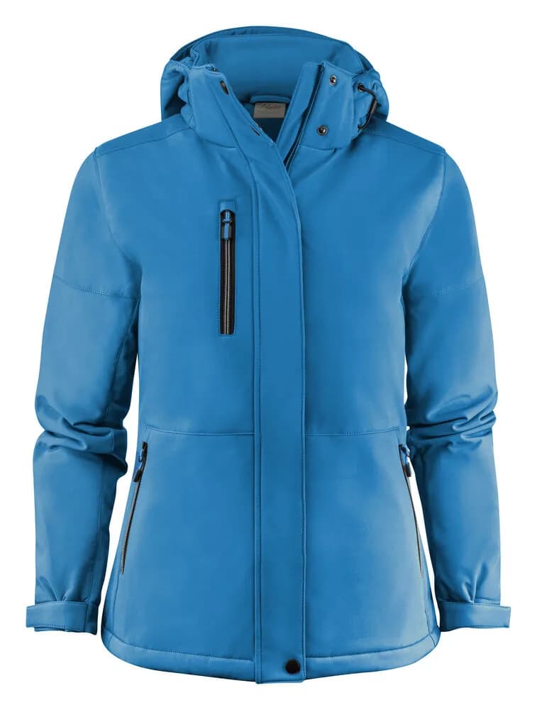 Overlanding Softshell Jacke Damen - Blau