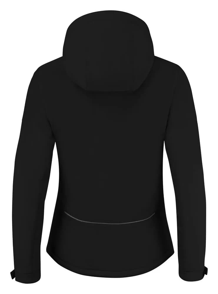 Overlanding Softshell Jacke Damen - Schwarz