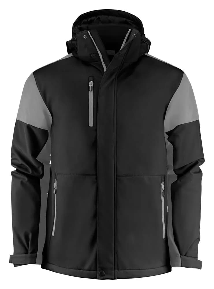 Prime Padded Softshell Jacke Herren - Schwarz/Anthrazit