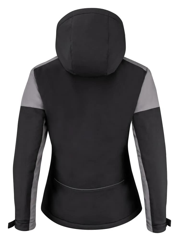 Prime Padded Softshell Jacke Damen - Schwarz/Anthrazit
