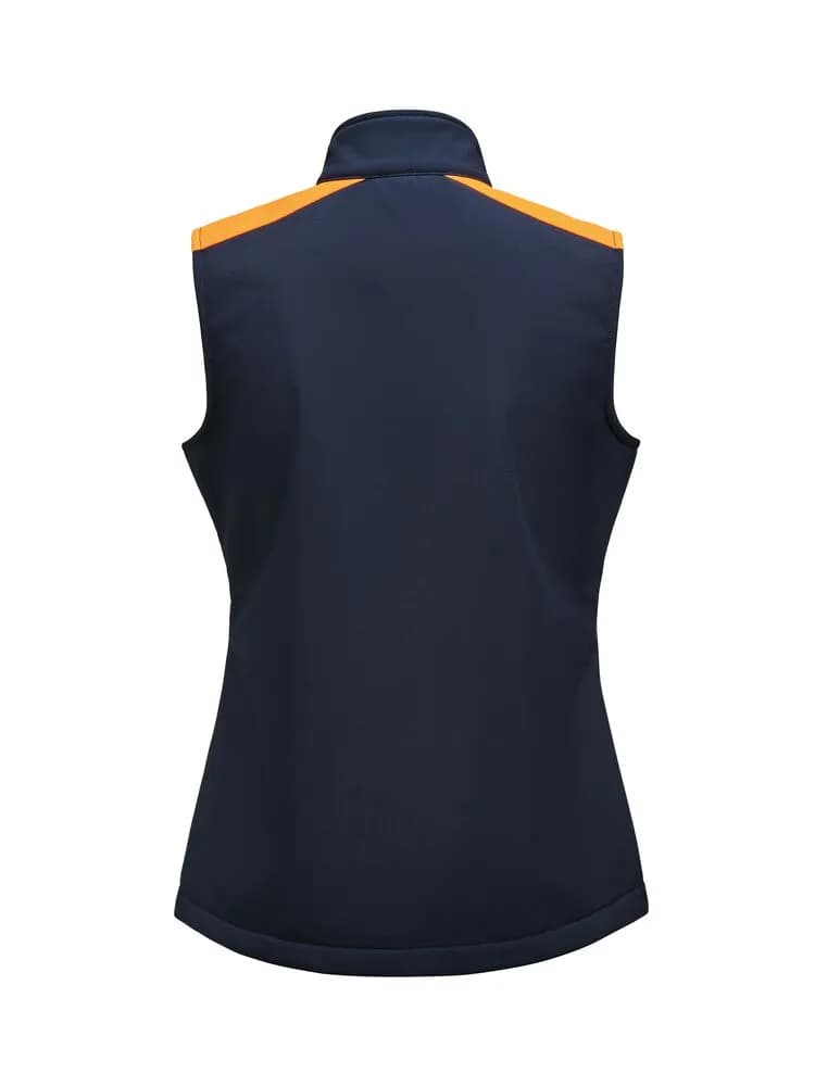 Prime Softshell Weste Damen - Marine/Neonorange