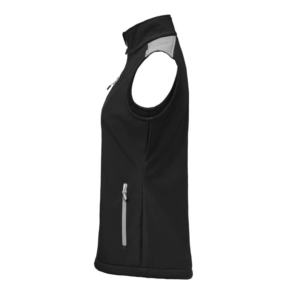 Prime Softshell Weste Damen - Schwarz/Antrazit