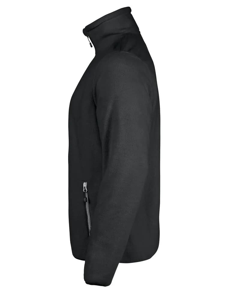 Rocket Fleecejacke Herren - Schwarz