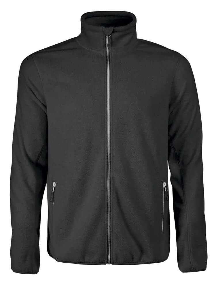 Rocket Fleecejacke Herren - Schwarz