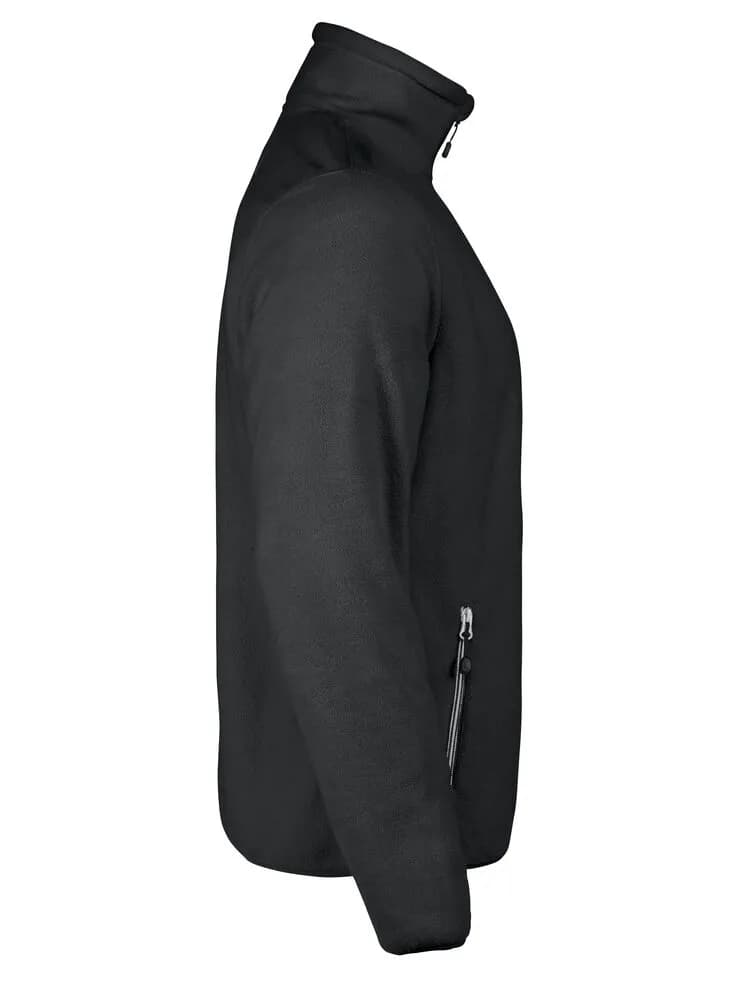 Rocket Fleecejacke Herren - Schwarz