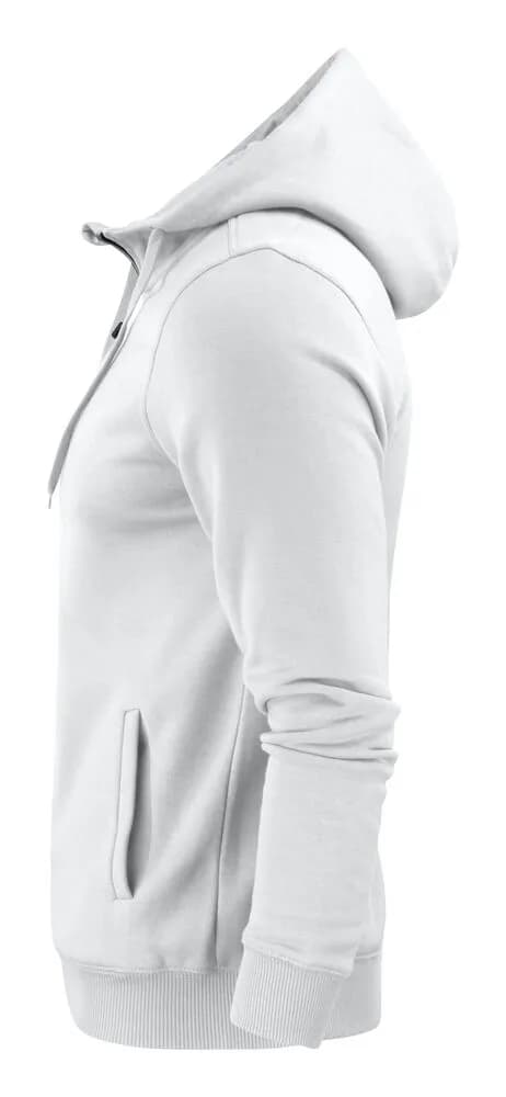 Overhead Pullover mit Reißverschluss Herren - Weiß