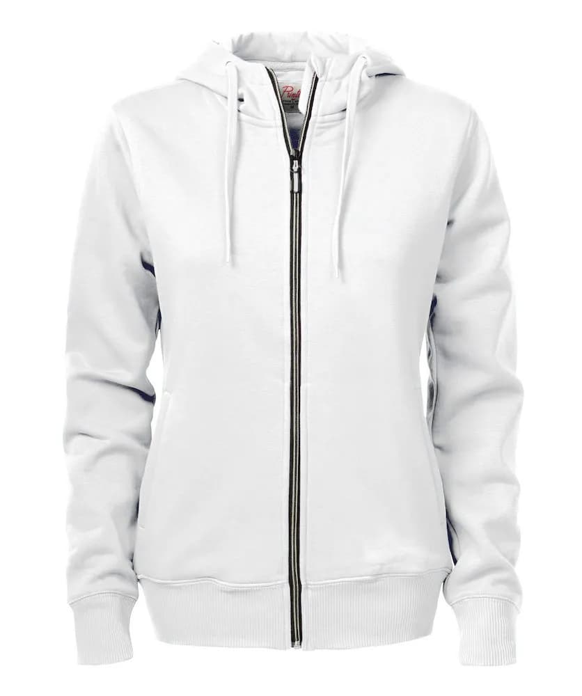 Overhead  Pullover mit Reißverschluss Damen - Weiß