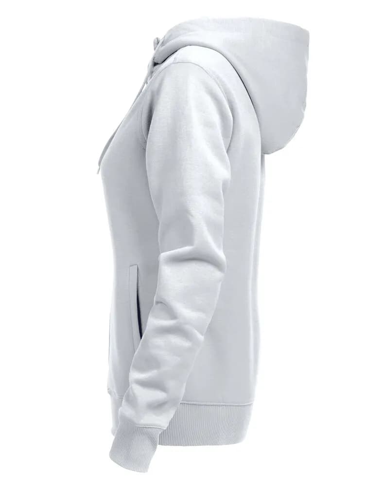 Overhead  Pullover mit Reißverschluss Damen - Weiß