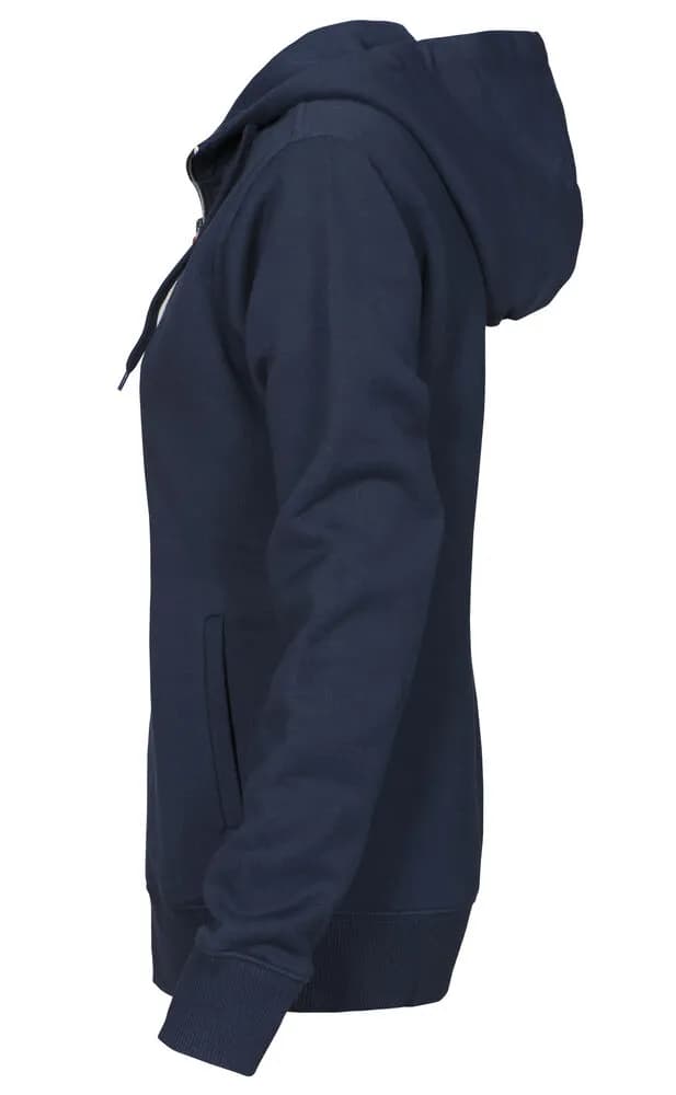 Overhead Pullover mit Reißverschluss Damen - Marine