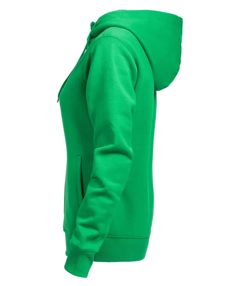 Overhead Pullover mit Reißverschluss Damen - Grün