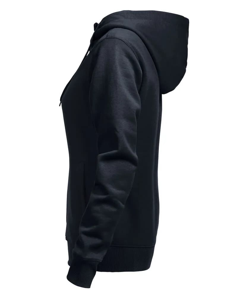 Overhead  Pullover mit Reißverschluss Damen - Schwarz