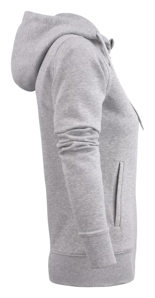 Overhead  Pullover mit Reißverschluss Damen - Grau Meliert