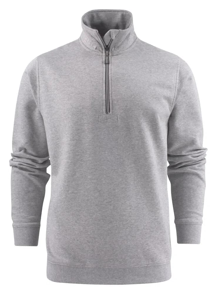 Rounders RSX Half Zip Sweater - Grau Meliert