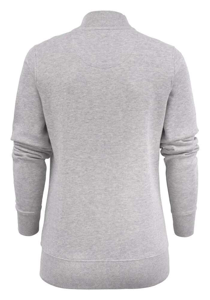 Javelin Pullover mit Reißverschluss Damen - Grau Meliert