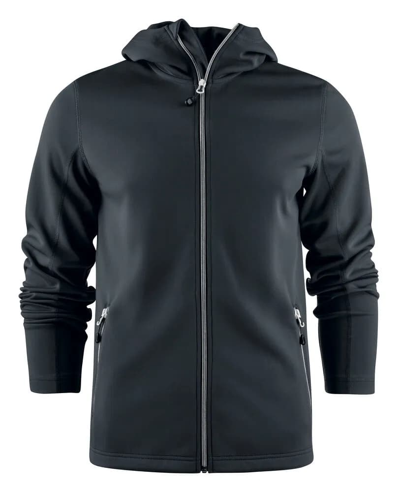 Layback Kapuzenjacke Herren - Schwarz