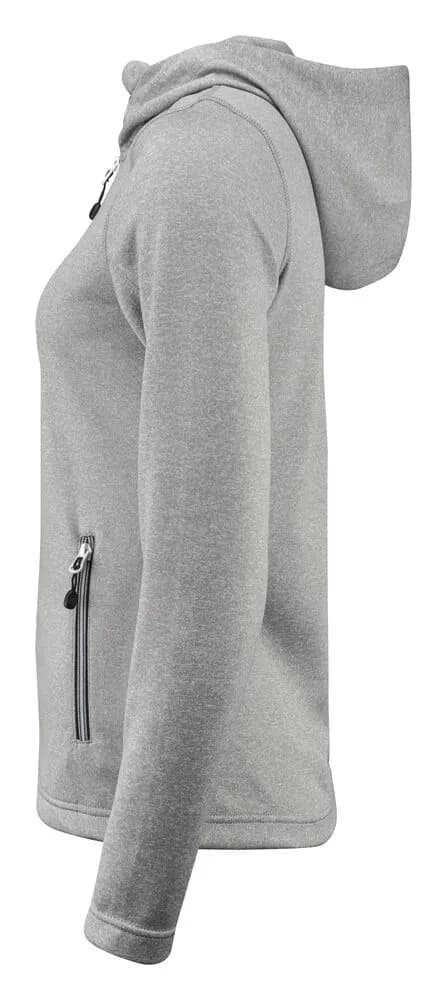 Layback Kapuzenjacke Damen - Grau Meliert