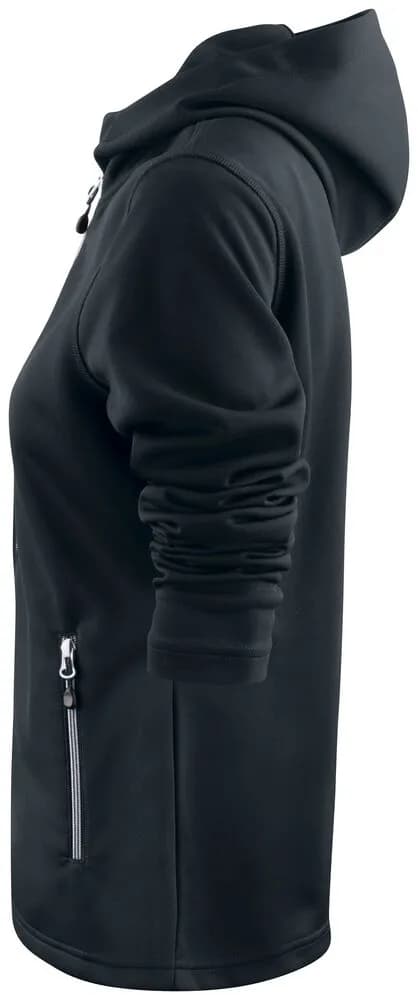 Layback Kapuzenjacke Damen - Schwarz
