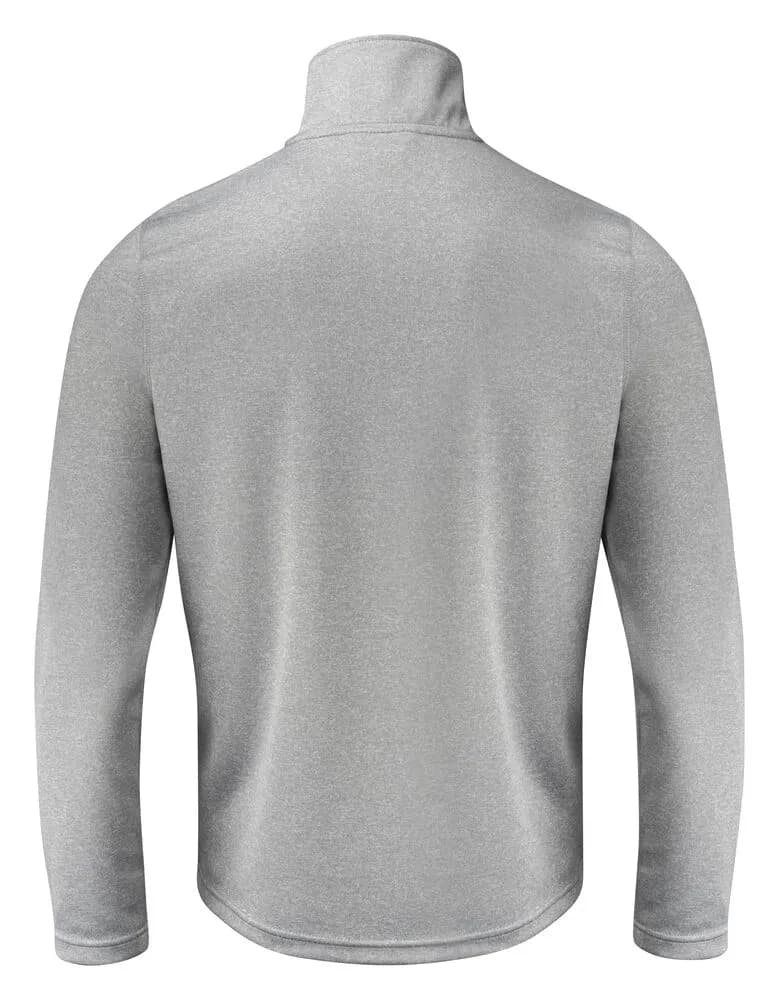 Powerslide Pullover mit Reißverschluss Herren - Grau Meliert