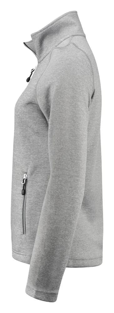 Powerslide Pullover mit Reißverschluss Damen - Grau Meliert