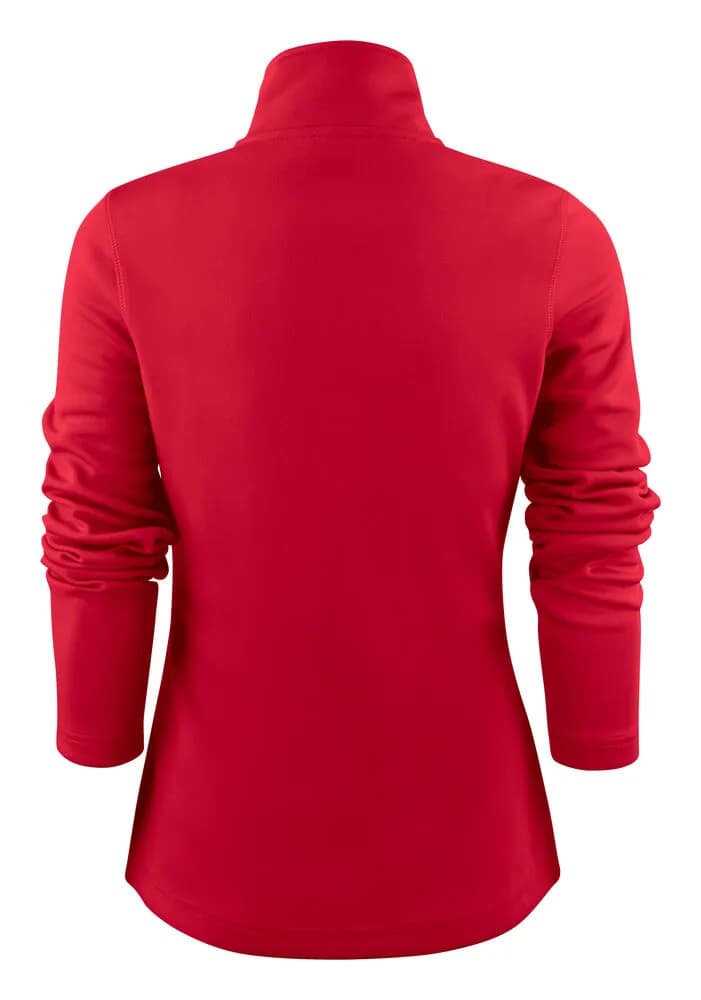Powerslide Pullover mit Reißverschluss Damen - Rot