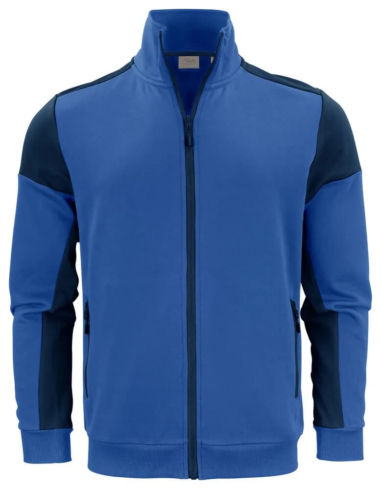 Prime Sweater Full Zip Herren - Kobalt/Marine