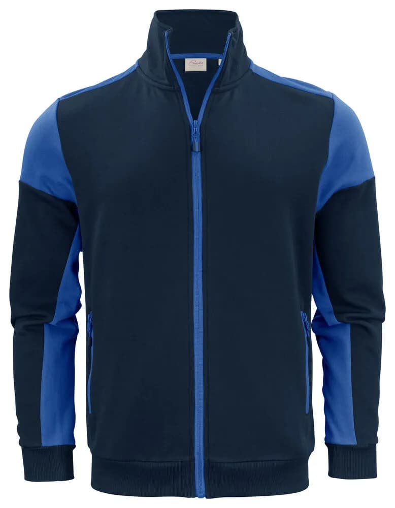 Prime Sweater Full Zip Herren - Marine/Kobalt