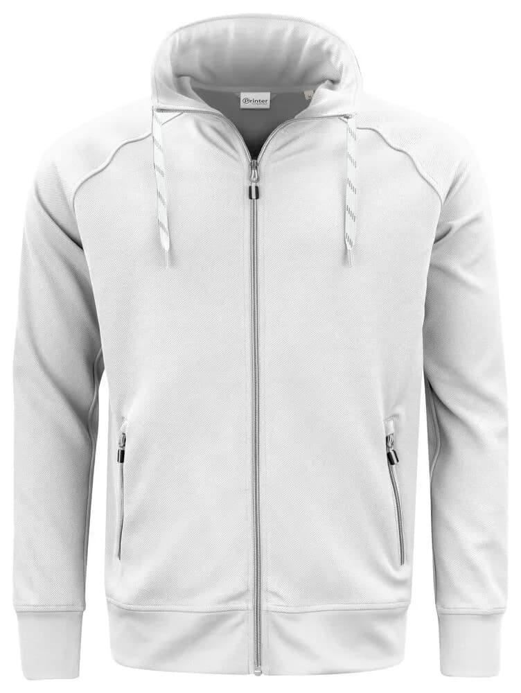 Jog RSX  Pullover mit Reißverschluss Herren - Weiß