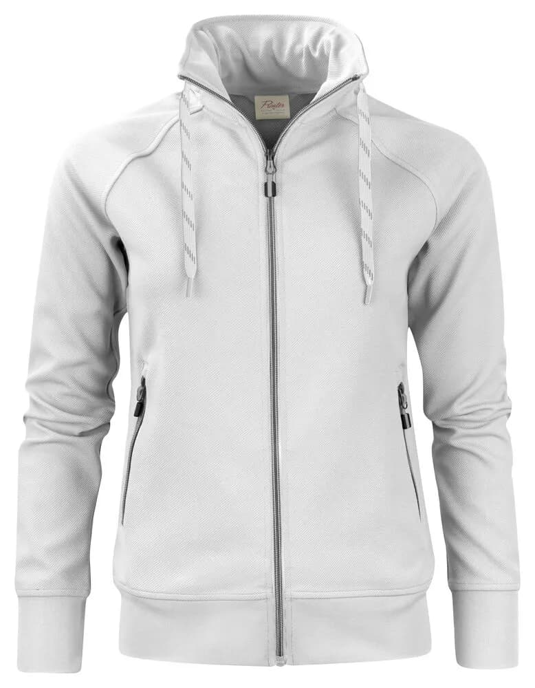 Jog RSX Pullover mit Reißverschluss Damen - Weiß