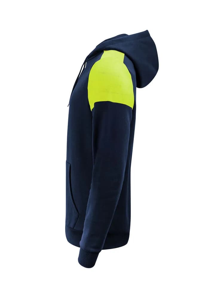 Prime  Kapuzenpullover Unisex - Marine/Neongelb