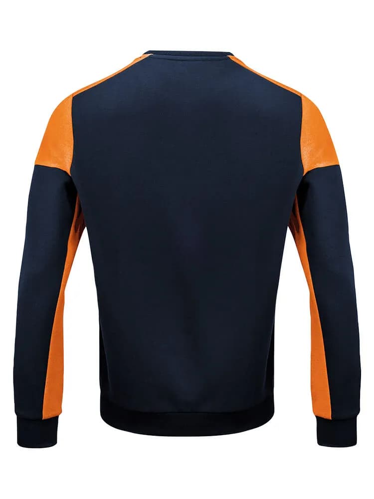 Prime Crewneck Pullover Unisex - Marine/Neonorange