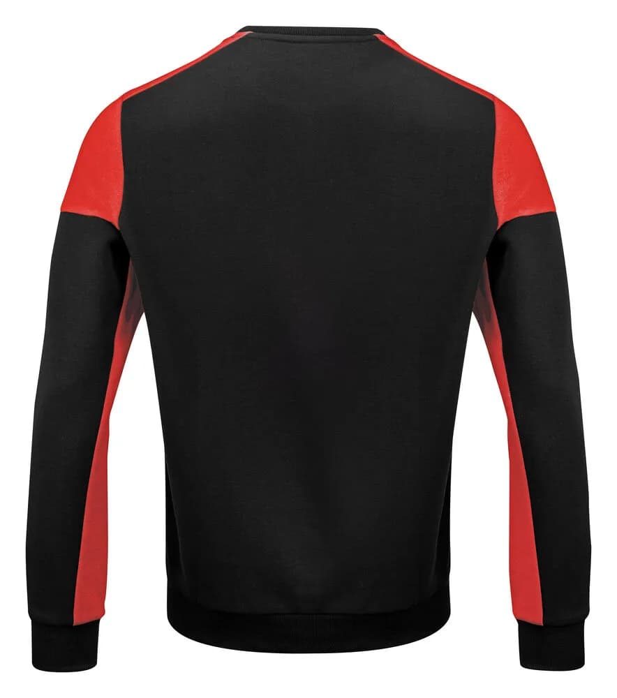 Prime Crewneck Pullover Unisex - Schwarz/Rot