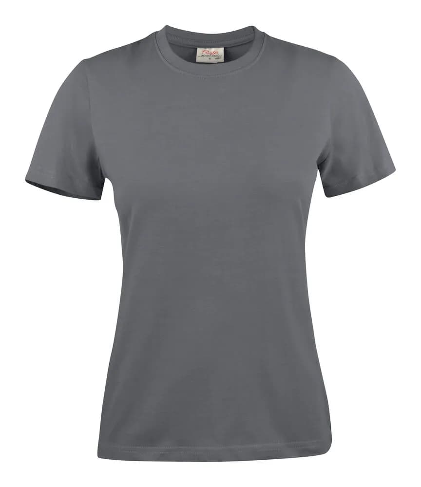 Heavy T T-Shirt Damen - Grau
